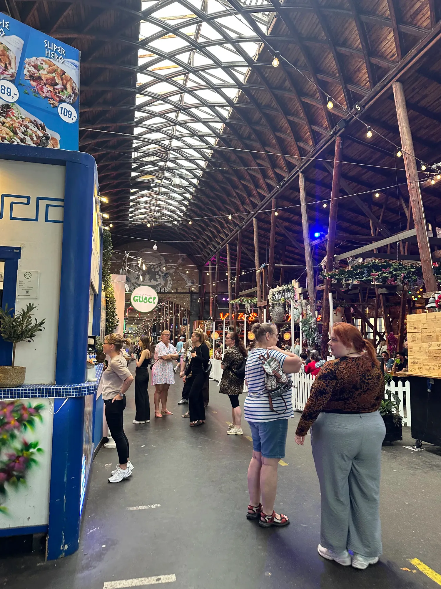 The inside of Storms Pakhus